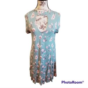 ARDENE Floral Chocker Swing Dress